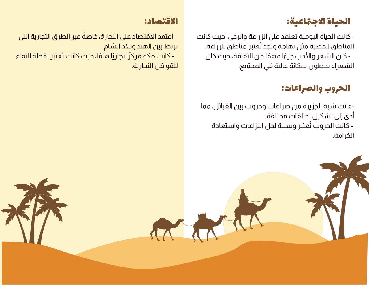 مطوية "شبة الجزيرة العربية"